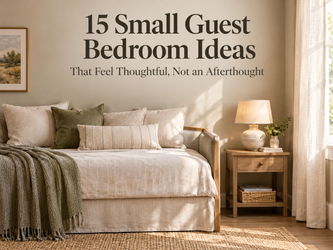 15 Small Guest Bedroom Ideas That Feel Thoughtful, Not Like an Afterthought