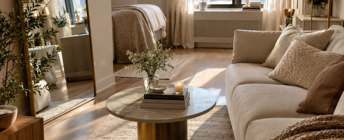 15 Luxe Small Apartment Decor Ideas That Feel Anything But Cramped
